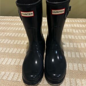 Hunter Classic Black Waterproof Boots